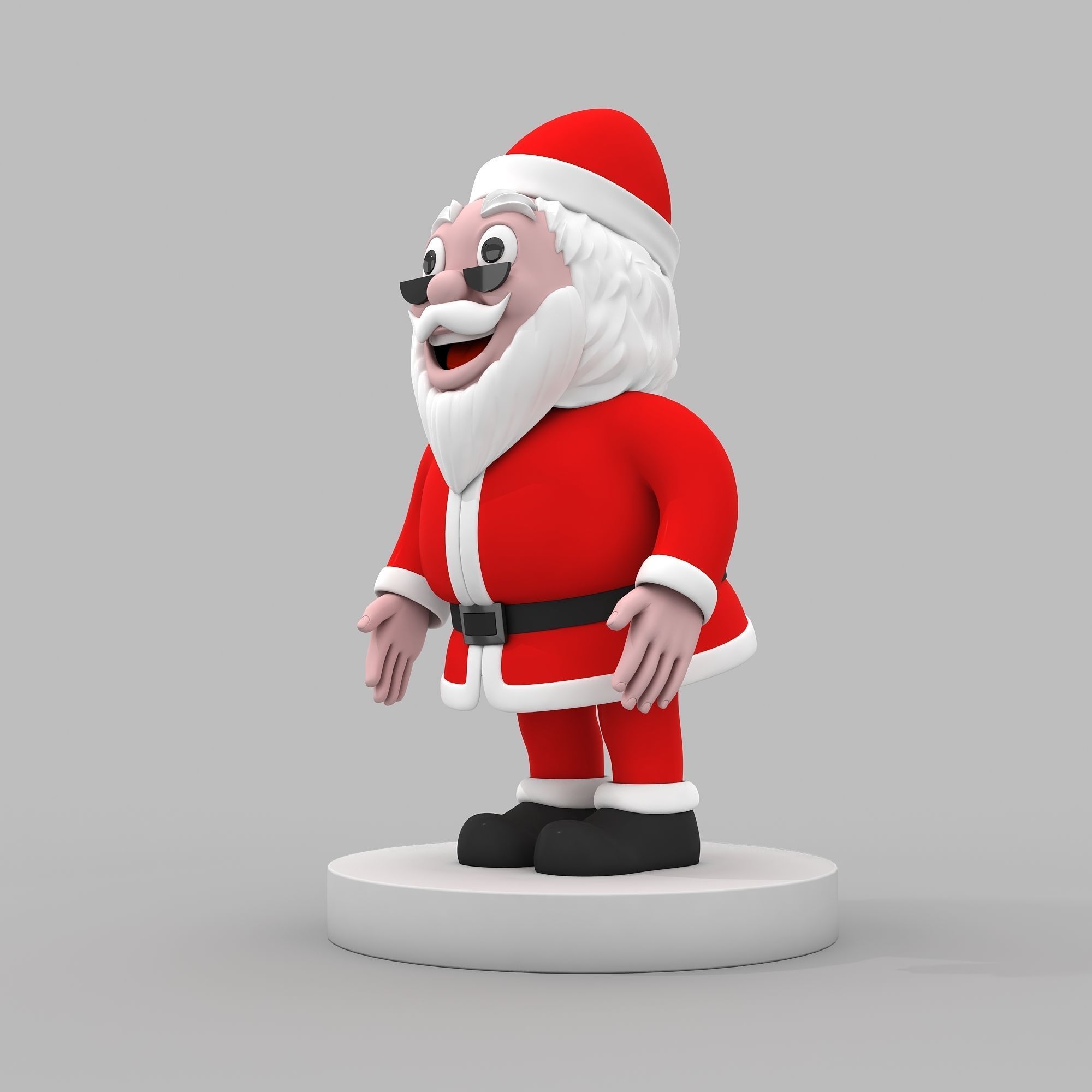 Santa Claus 3D model_1
