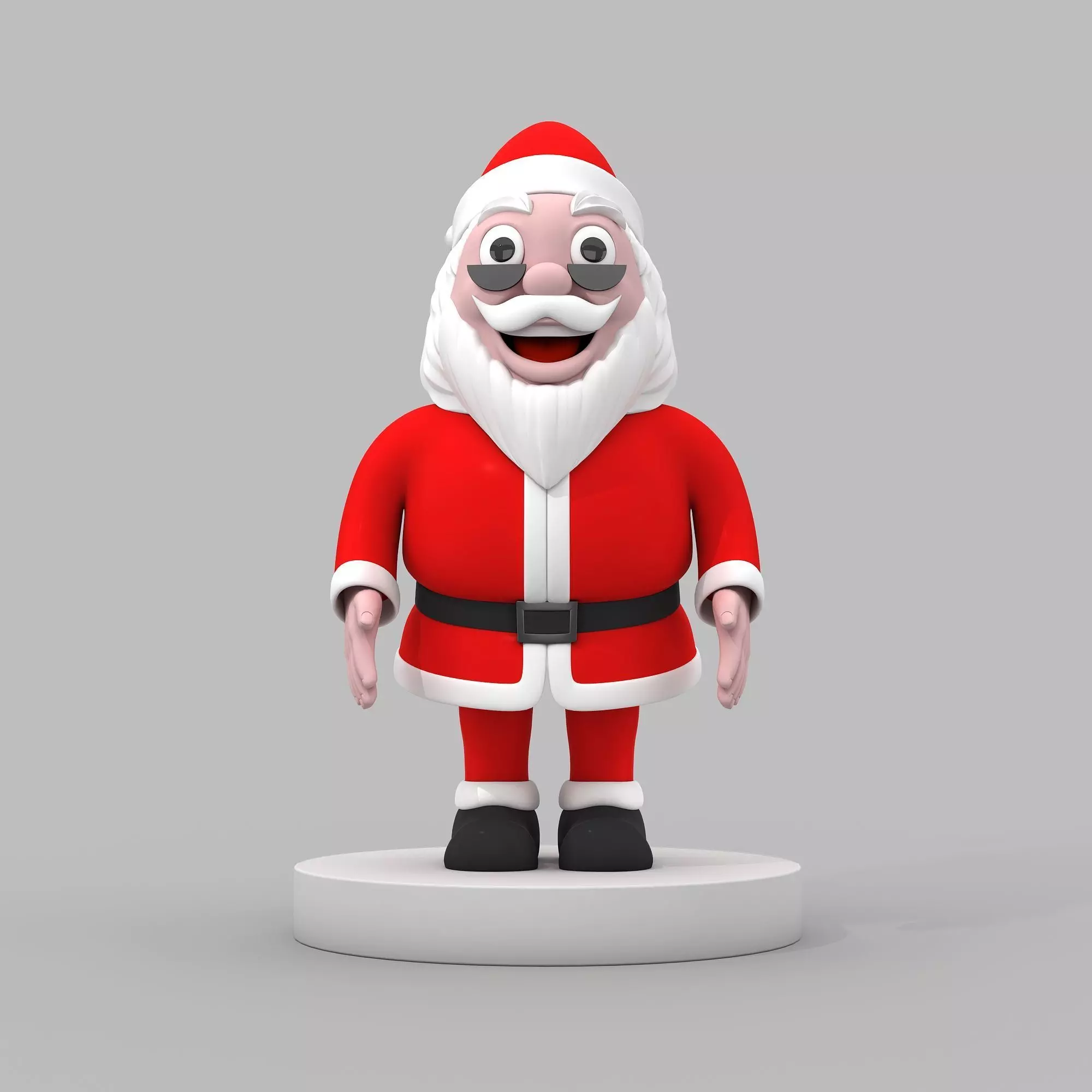 Santa Claus 3D model_0