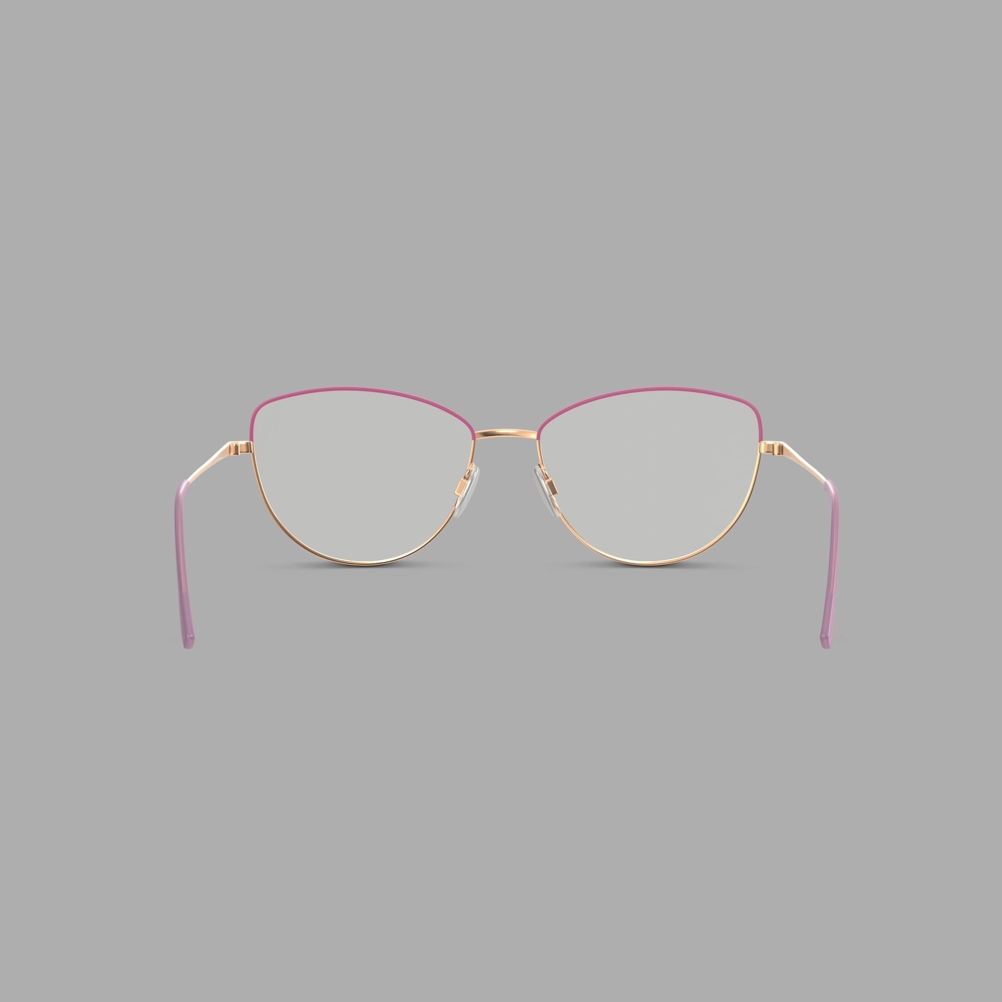 William Morris 50173 C1 Glasses Low-poly 3D model_1