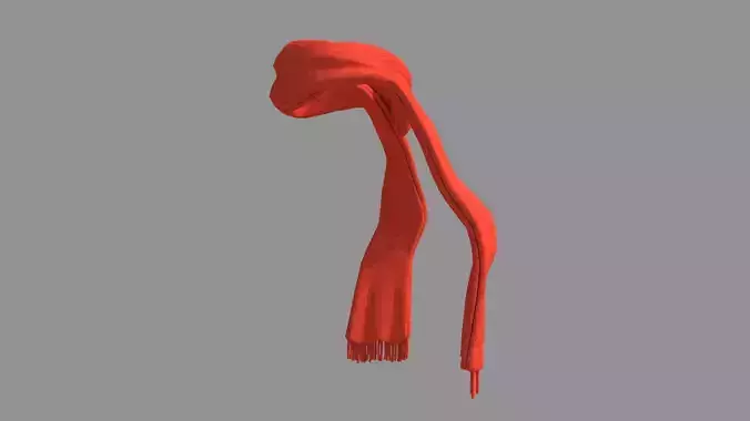 Fashion  Scarf 3D model