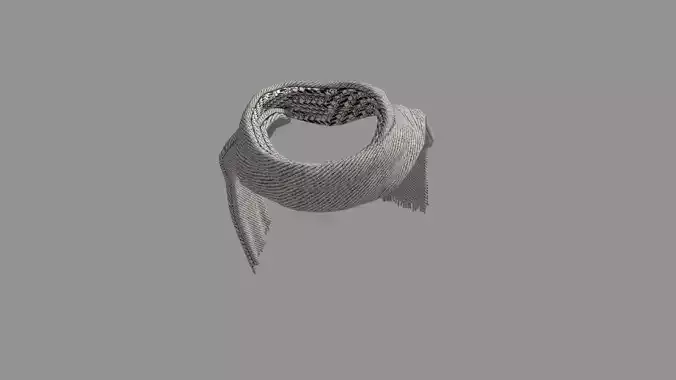 Scarf 3D model
