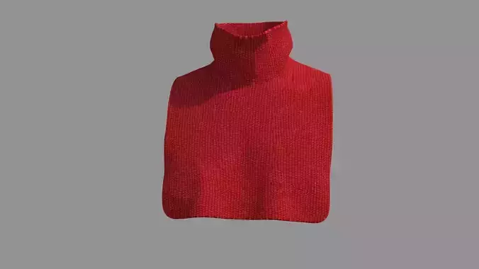 Scarf - High Neck Collar