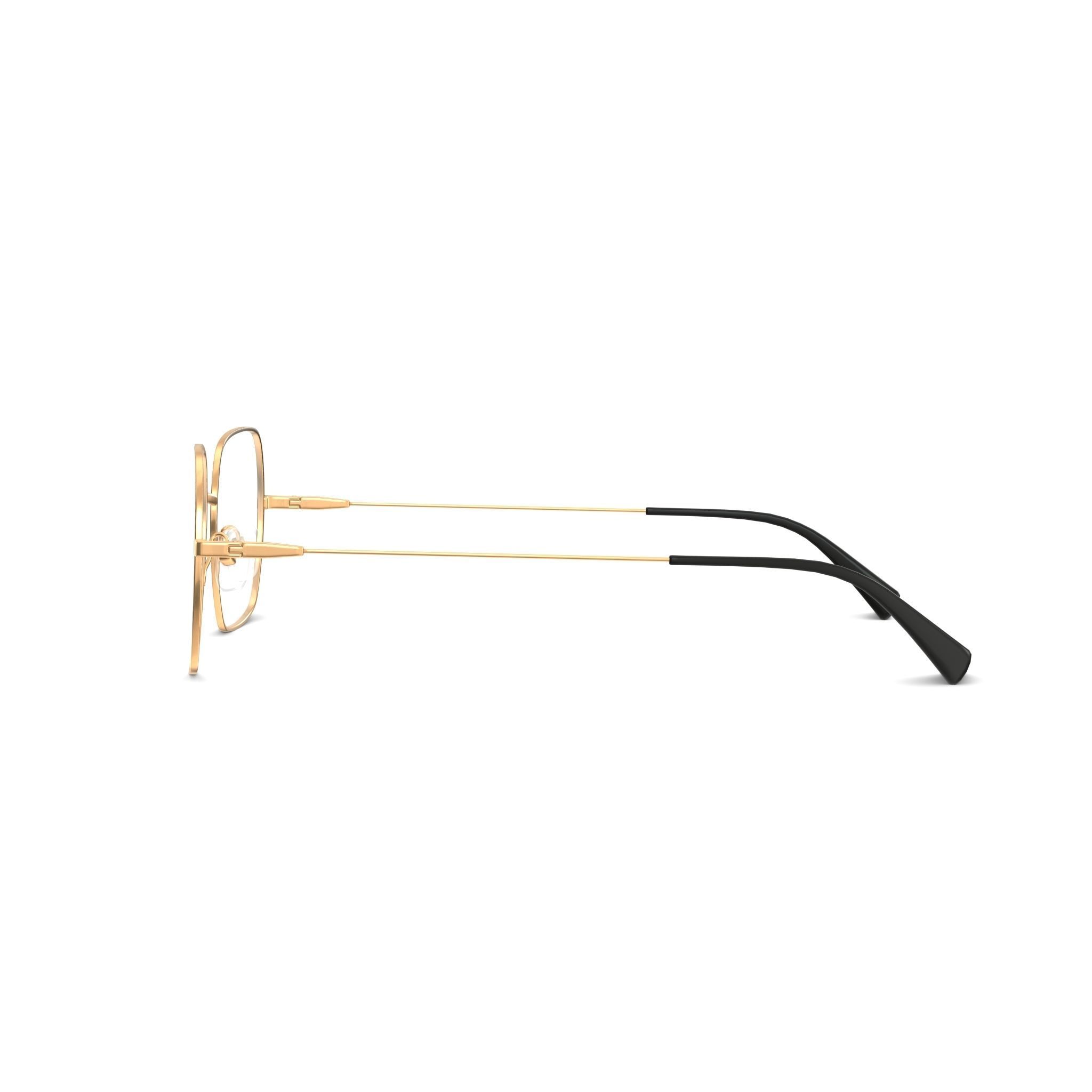 William Morris Caroline C2 Glasses  Low-poly 3D model_3