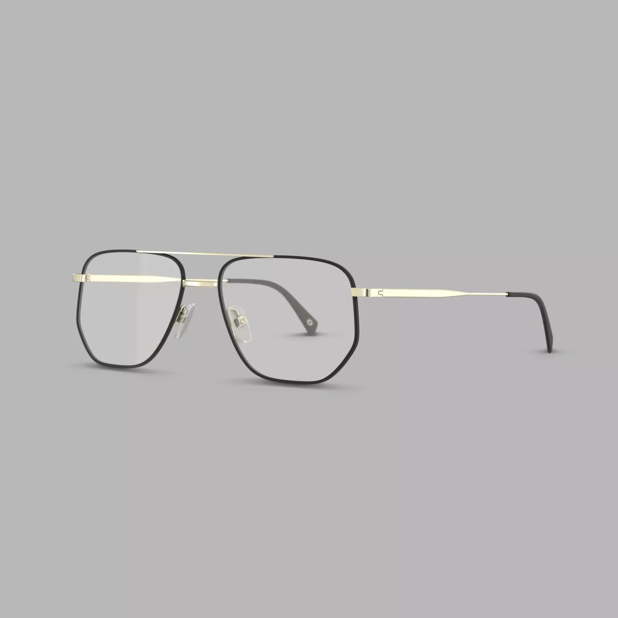 William Morris - PAUL C1 Glasses Low-poly 3D model_0