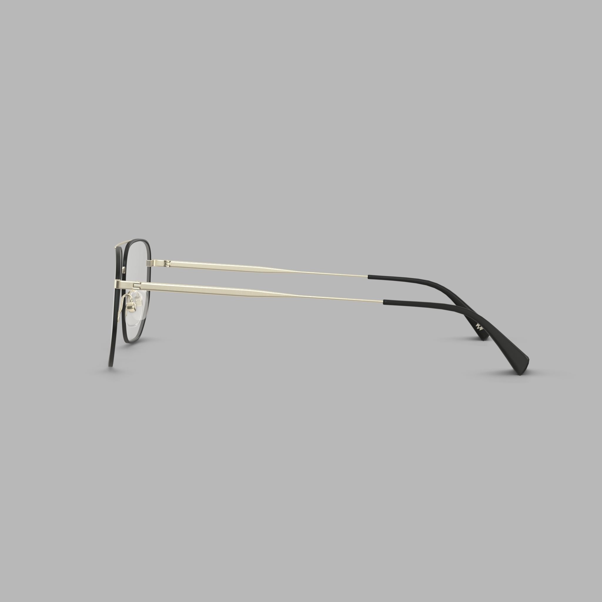 William Morris - PAUL C1 Glasses Low-poly 3D model_3