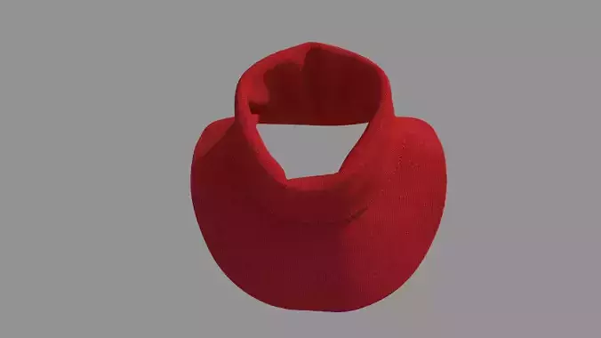 Scarf - High Neck Collar 