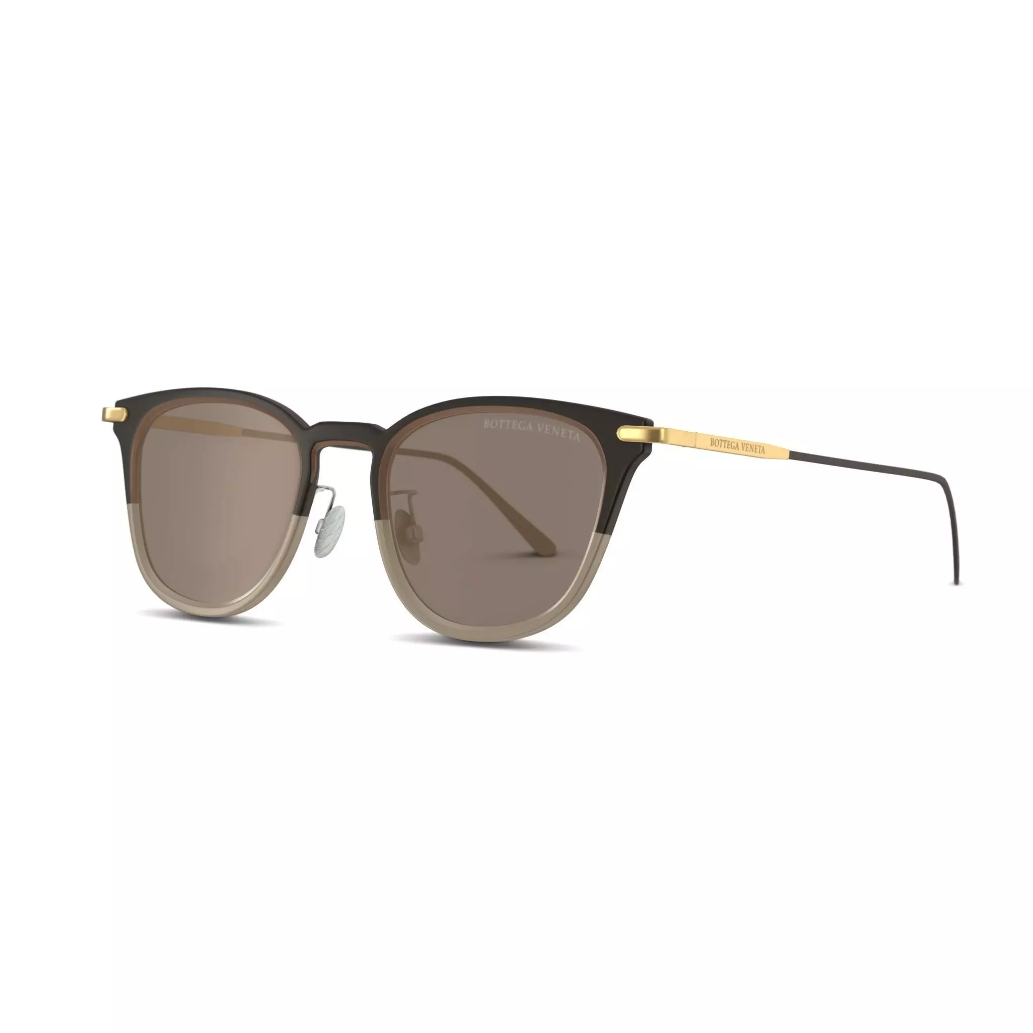 Bottega Veneta BV0244S Sunglasses  Low-poly 3D model_0