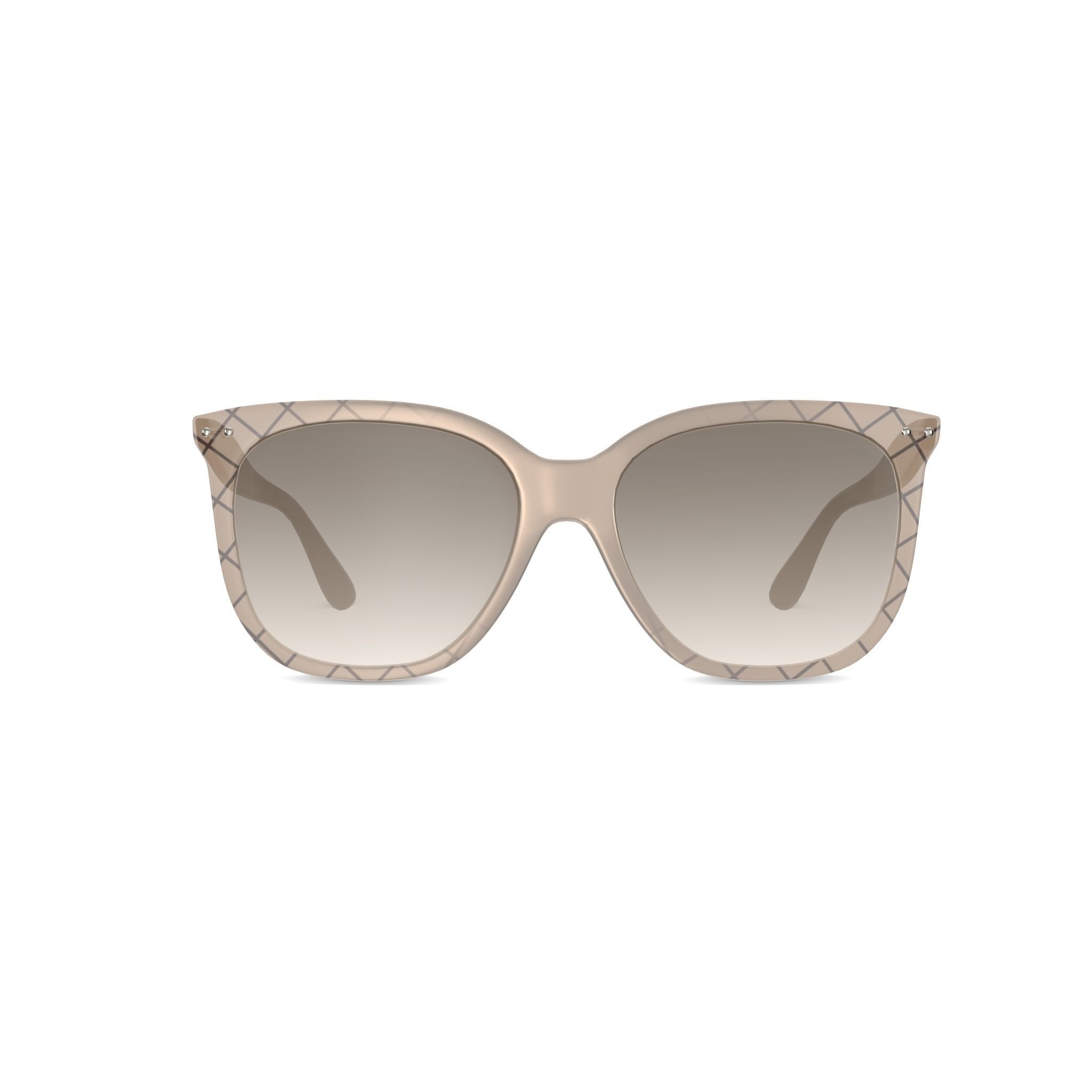 Bottega Veneta BV0252SA Sunglasses Low-poly 3D model_2