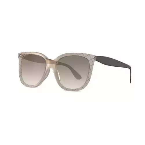 Bottega Veneta BV0252SA Sunglasses  Low-poly 3D model