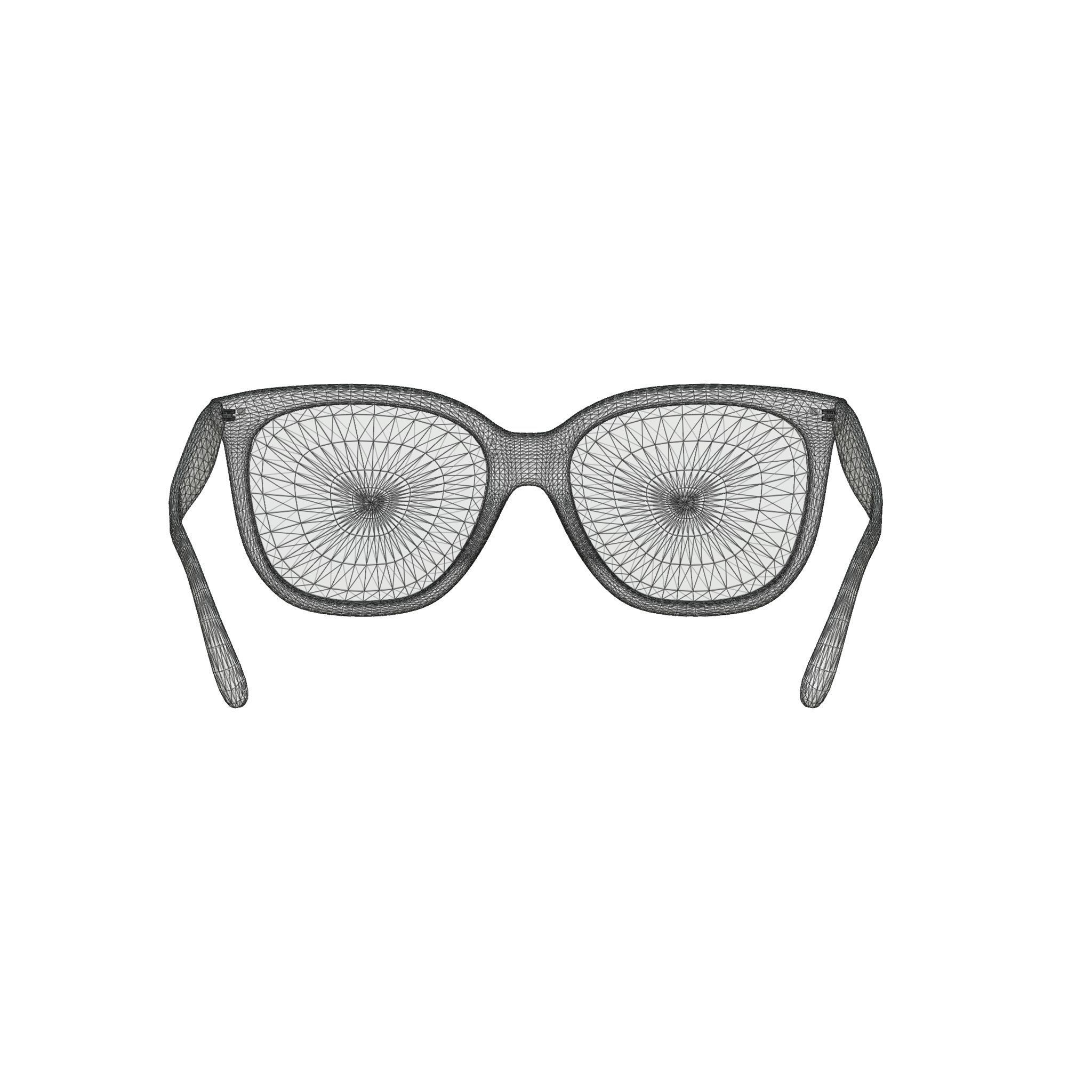 Bottega Veneta BV0252SA Sunglasses Low-poly 3D model_6