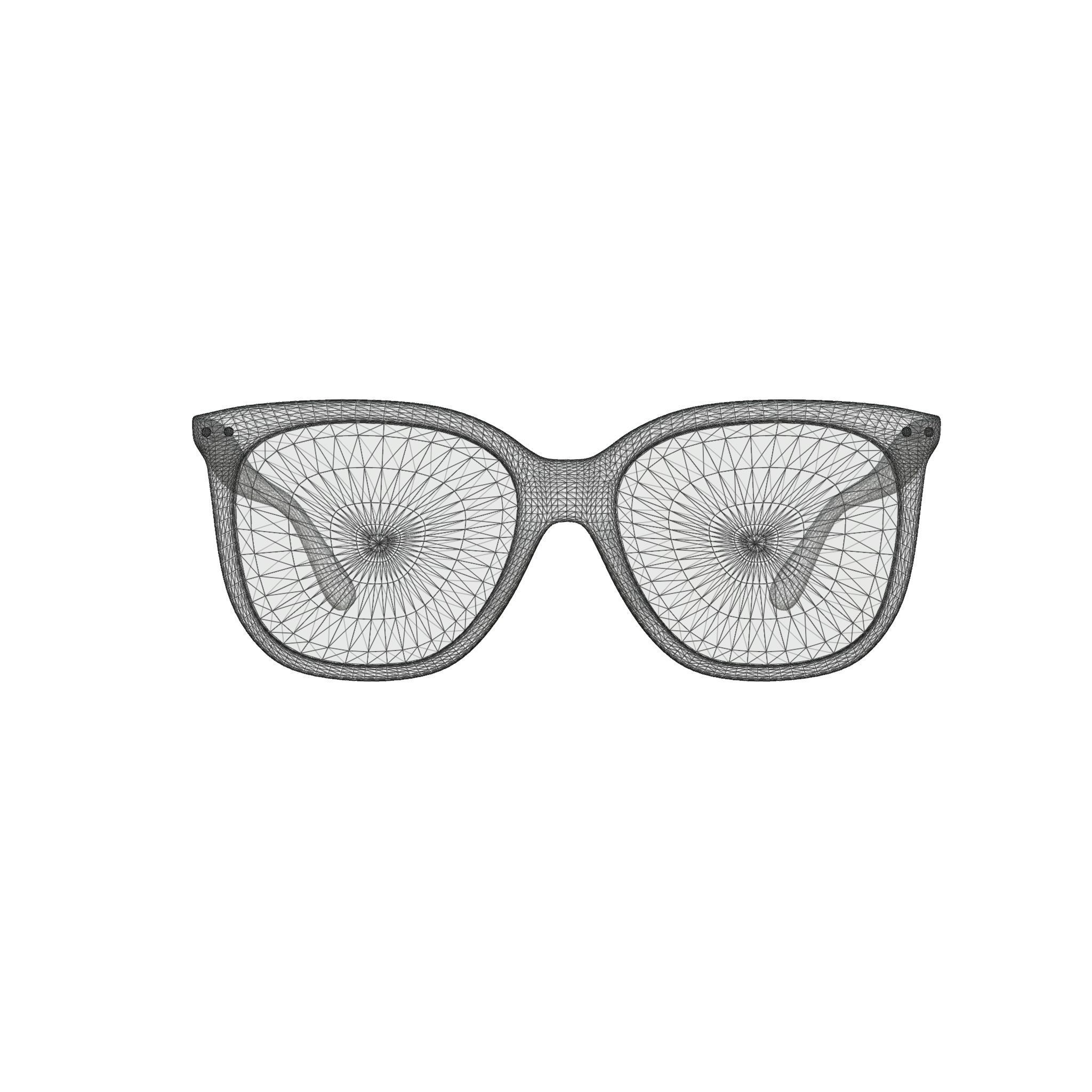 Bottega Veneta BV0252SA Sunglasses Low-poly 3D model_7