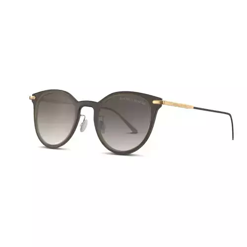 Bottega Veneta BV0222SK Sunglasses Low-poly 3D model