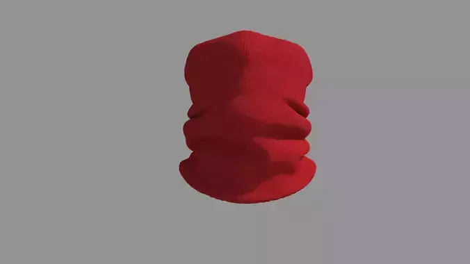 Scarf - High Neck Collar 