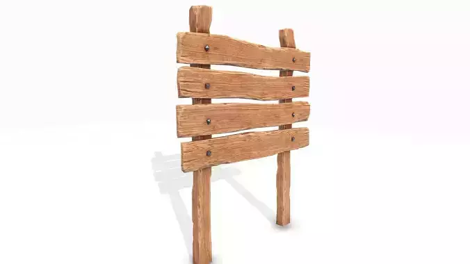 Wooden street signpost