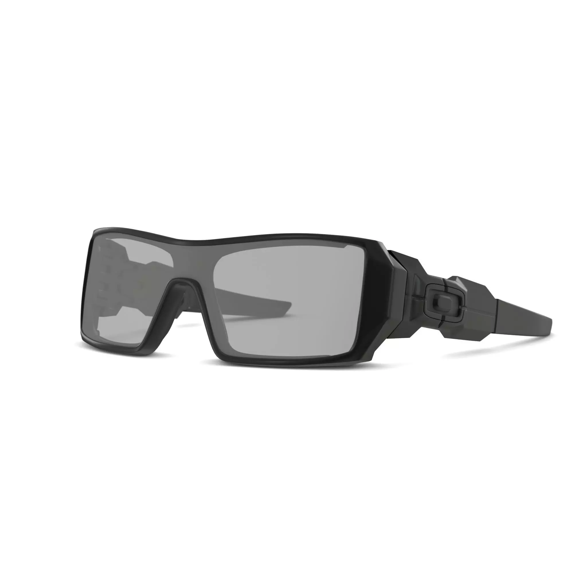 Oakley Conductor 6 Black Iridium OO4106 Sport glasses Low-poly 3D model_0
