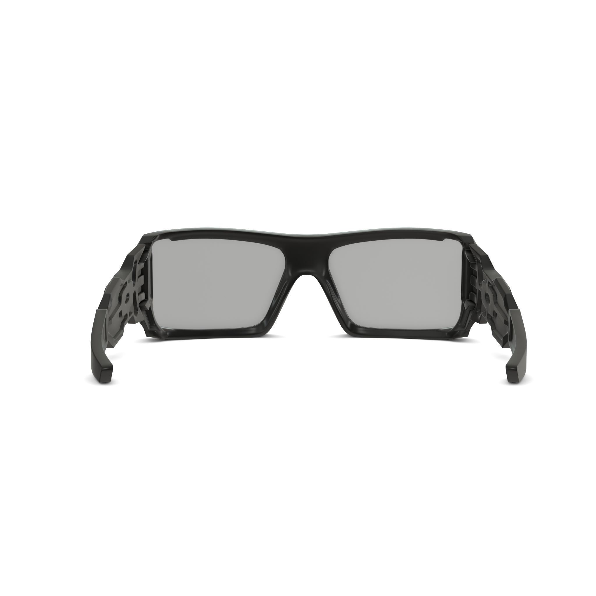 Oakley Conductor 6 Black Iridium OO4106 Sport glasses Low-poly 3D model_1