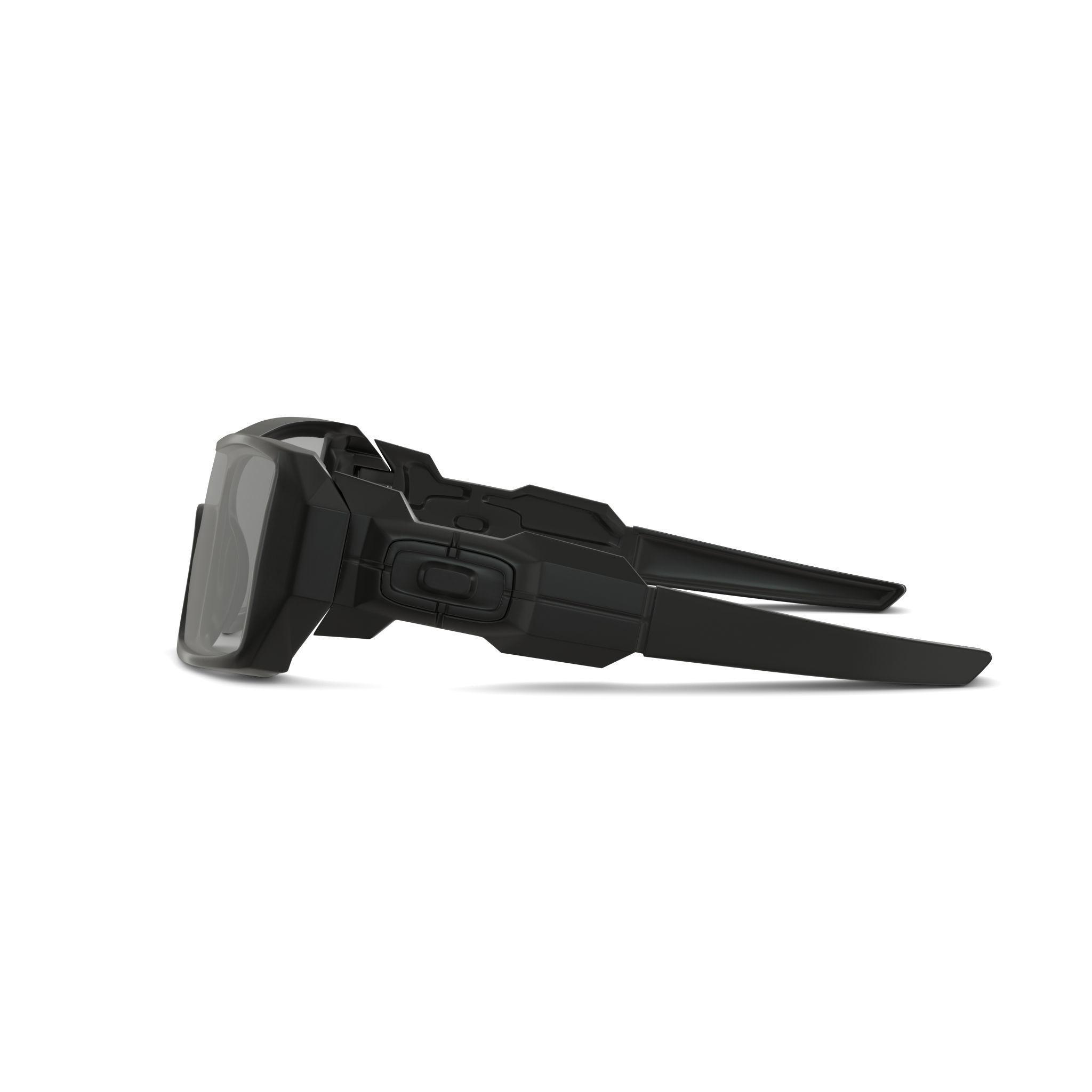 Oakley Conductor 6 Black Iridium OO4106 Sport glasses Low-poly 3D model_3