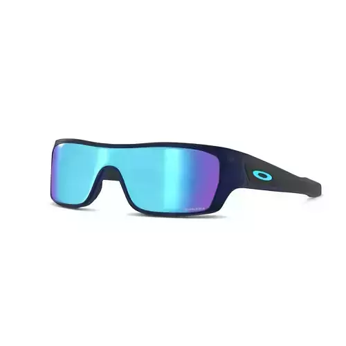 Oakley Turbine Rotor Prizm Sapphire Sport glasses Low-poly 3D model