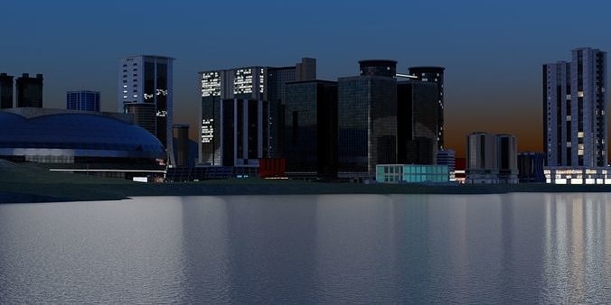 Citypack 04 3D model 5