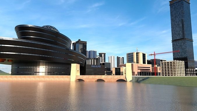 Citypack 04 3D model 2