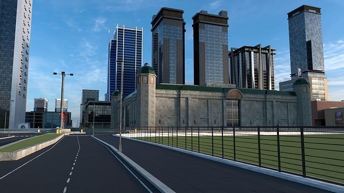 Citypack 04 3D model 3