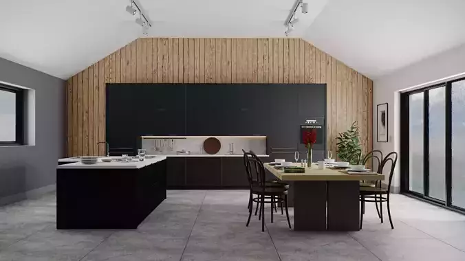 Modern kitchen 