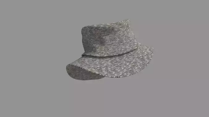 Scarf - High Neck Collar  3D model