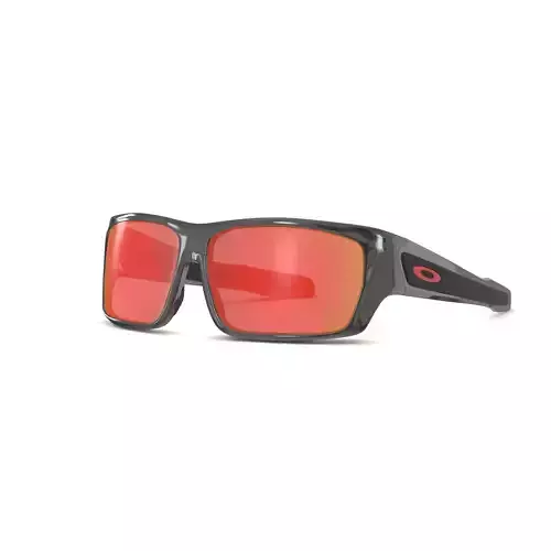 Oakley Turbine XS - Rubin Iridium OJ9003 Sport glasses  Low-poly 3D model