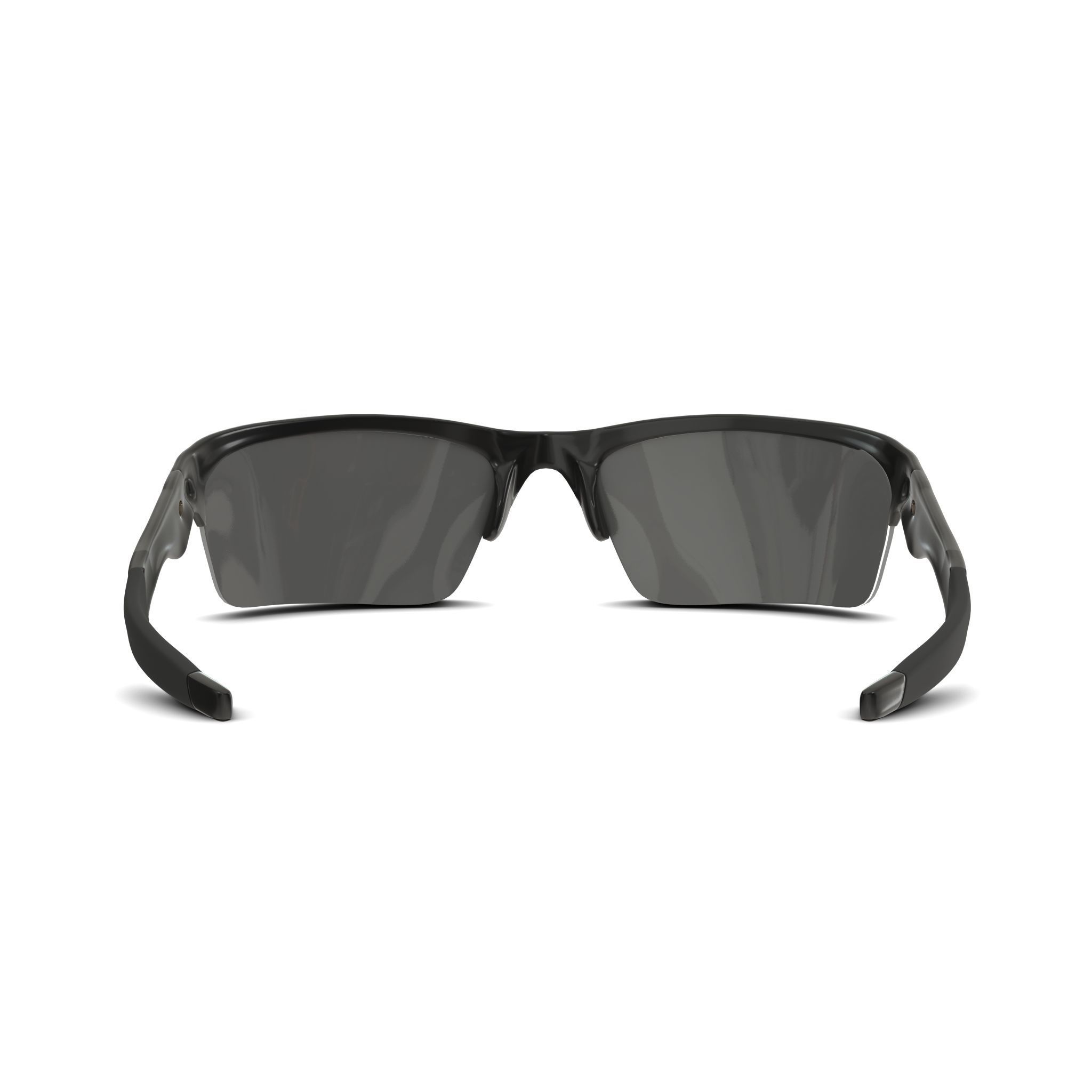 Oakley Bottle Rocket Black Iridium Polarized Sport glasses Low-poly 3D model_1