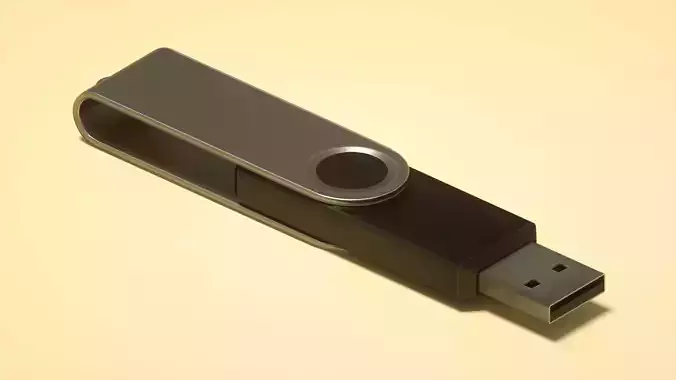 U-disk C4D model