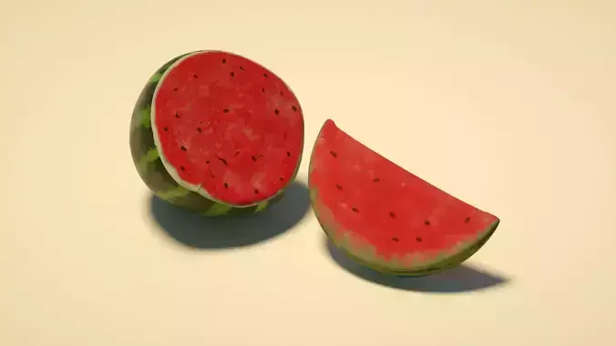 Cartoon watermelon