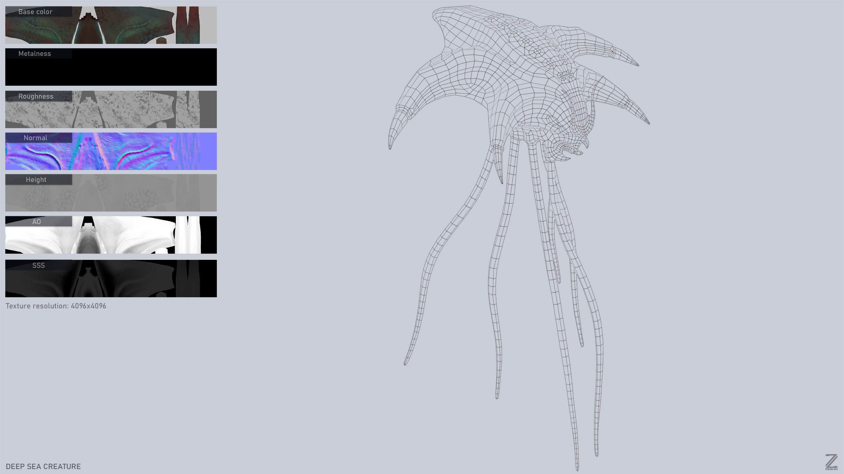 Deep sea creature collection _14