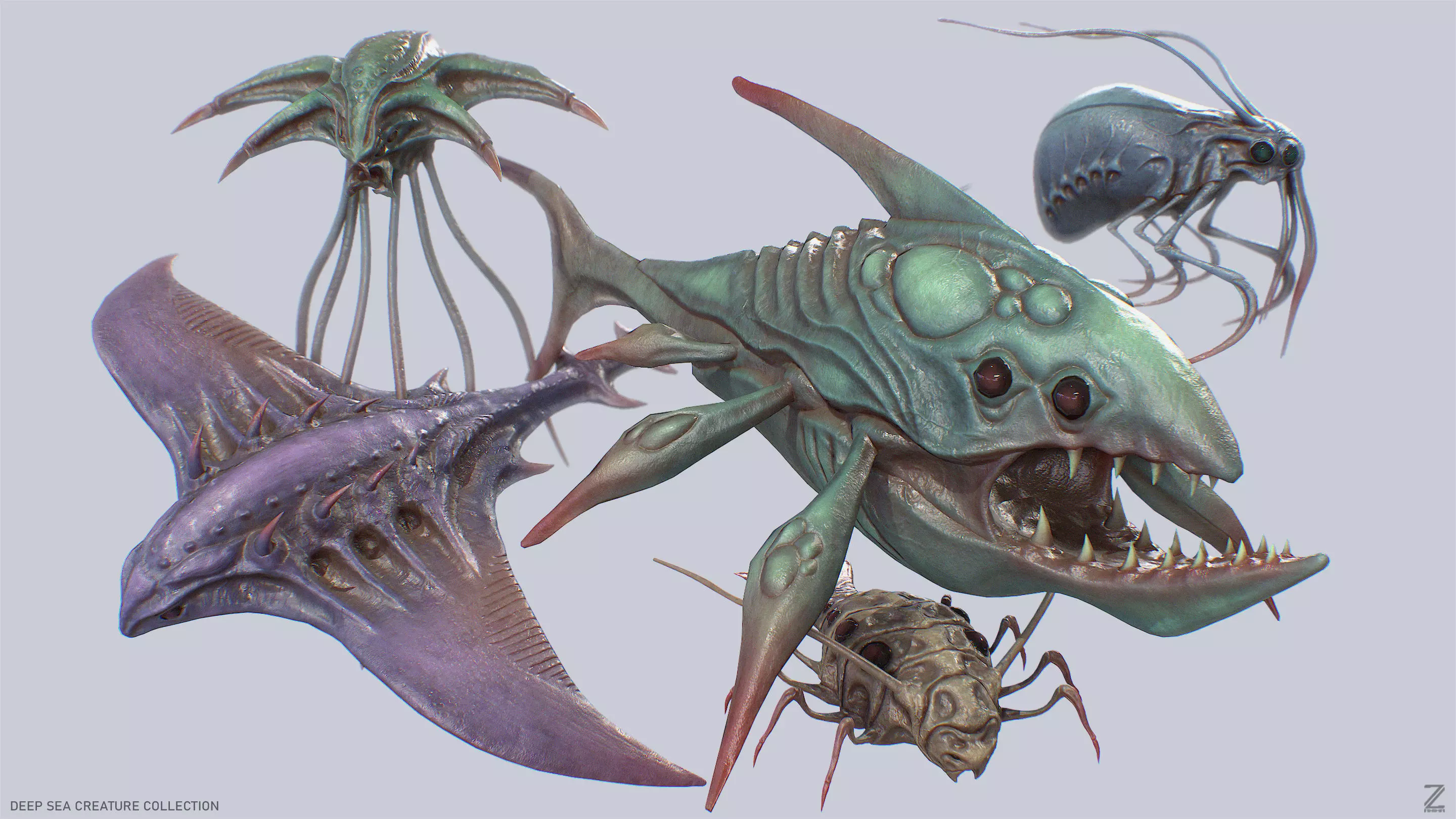 Deep sea creature collection _0