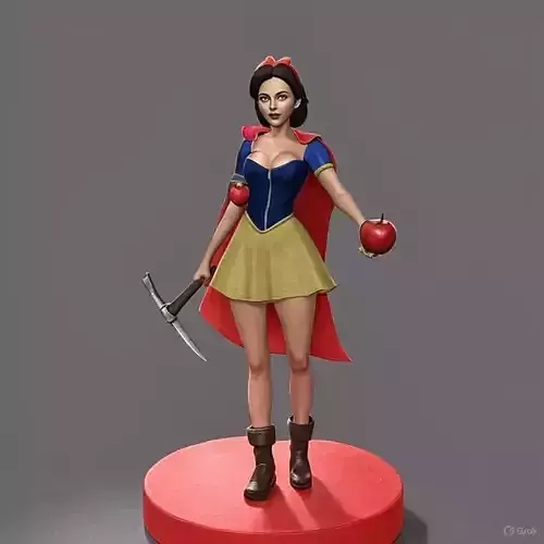 Snow White 3D print model