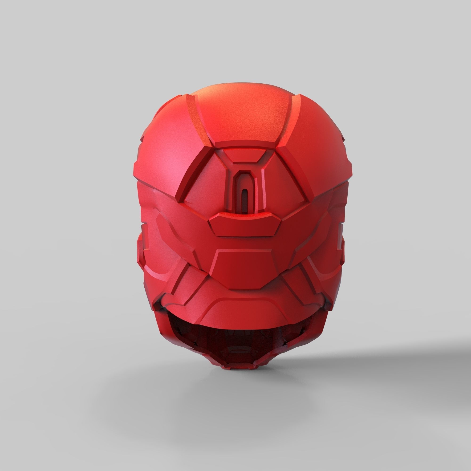Red Hood Gotham Knights Shinobi Samurai Wearable Helmet  3D print model_66