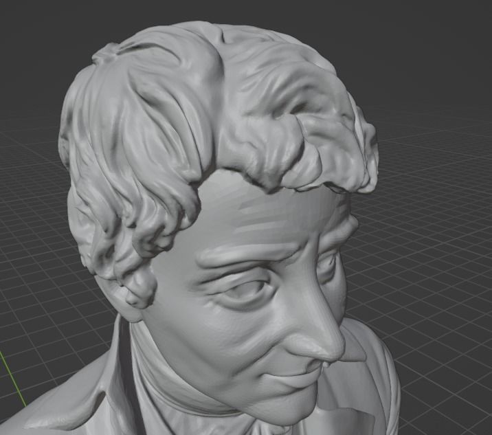 Joseph Fourier 3D print model_8