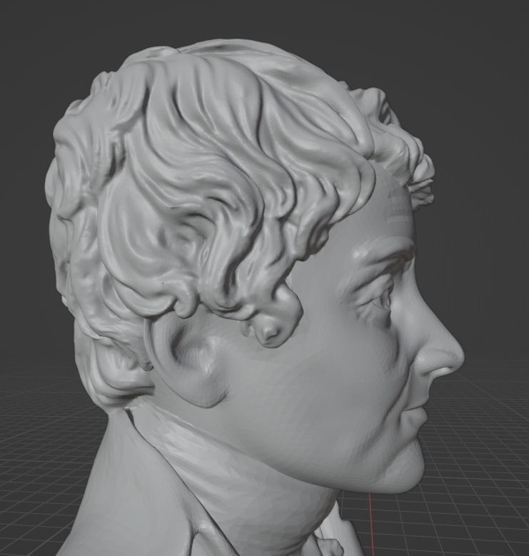 Joseph Fourier 3D print model_9