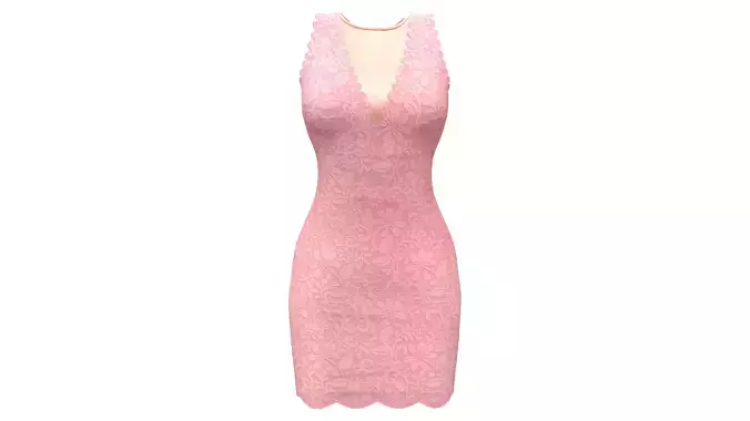 Lacy Pink Dress