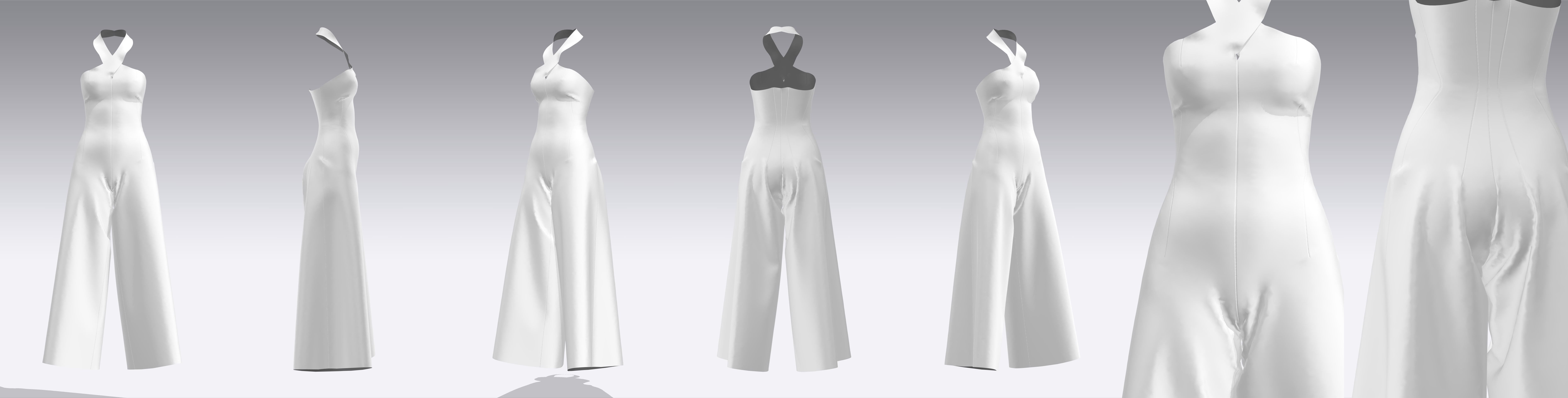 Dress Outfits MD CLO 3D zprj project files 3D model_7