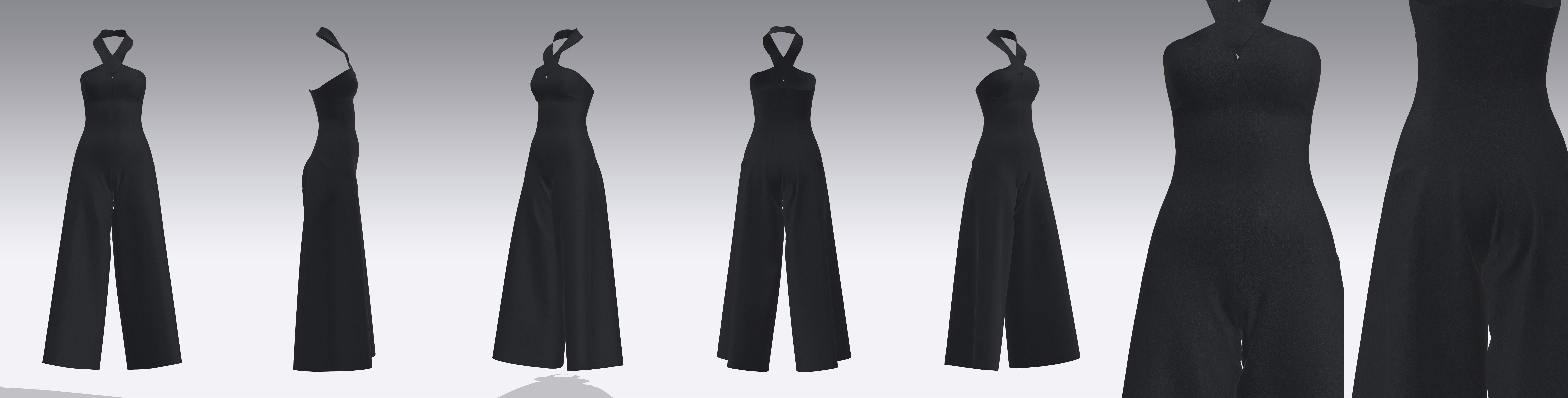 Dress Outfits MD CLO 3D zprj project files 3D model_4