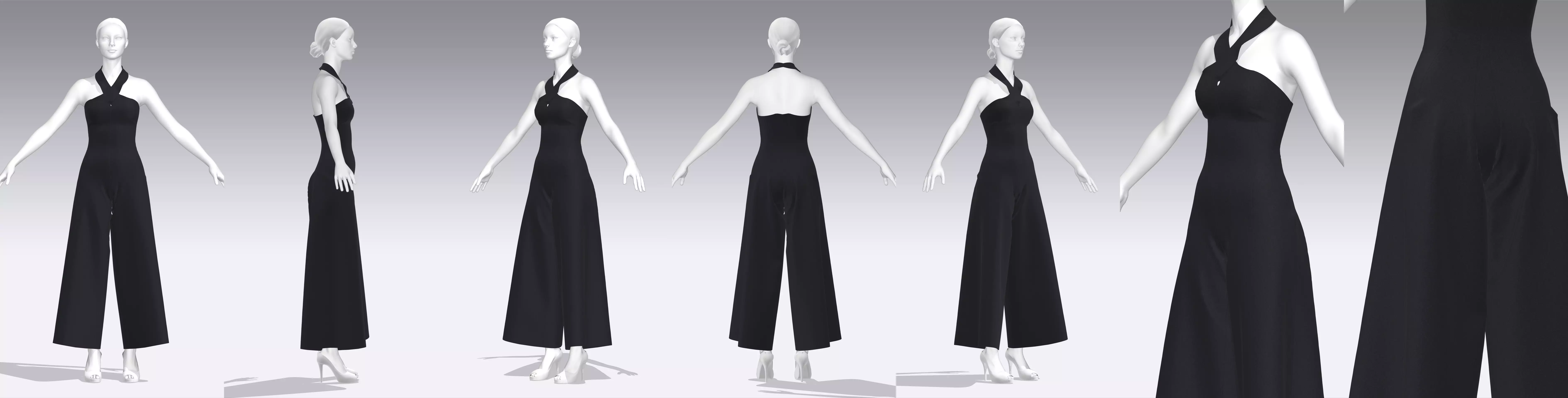 Dress Outfits MD CLO 3D zprj project files 3D model_0