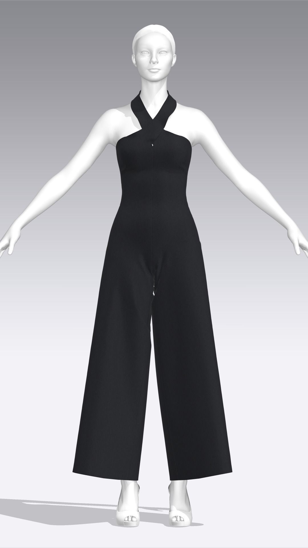 Dress Outfits MD CLO 3D zprj project files 3D model_2