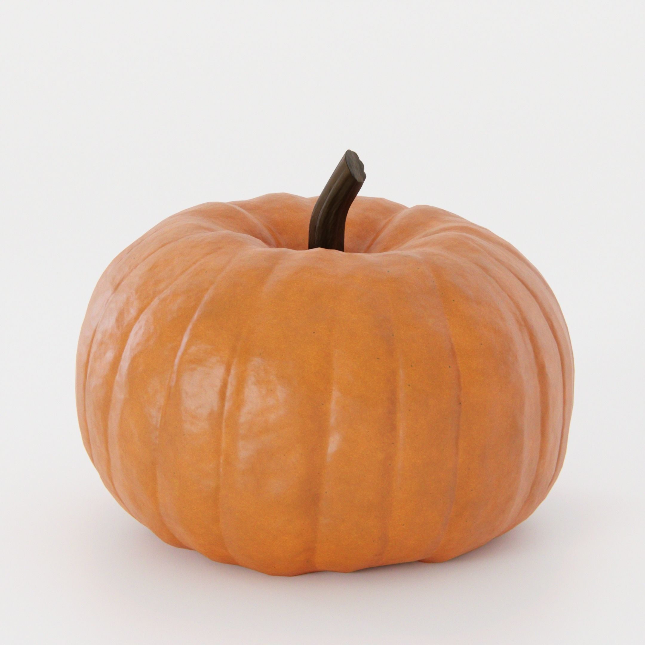 Pumpkin Pack Low-poly 3D model_8