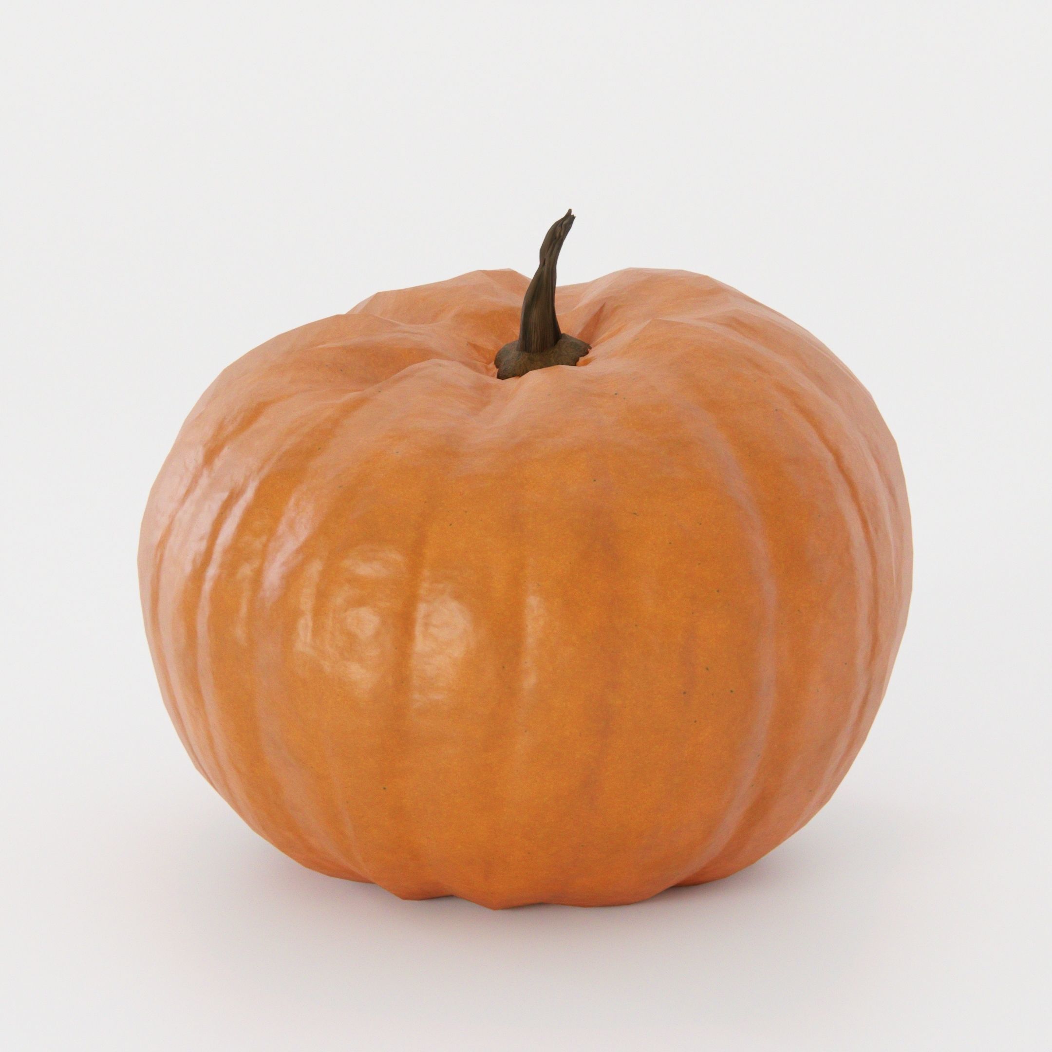 Pumpkin Pack Low-poly 3D model_4