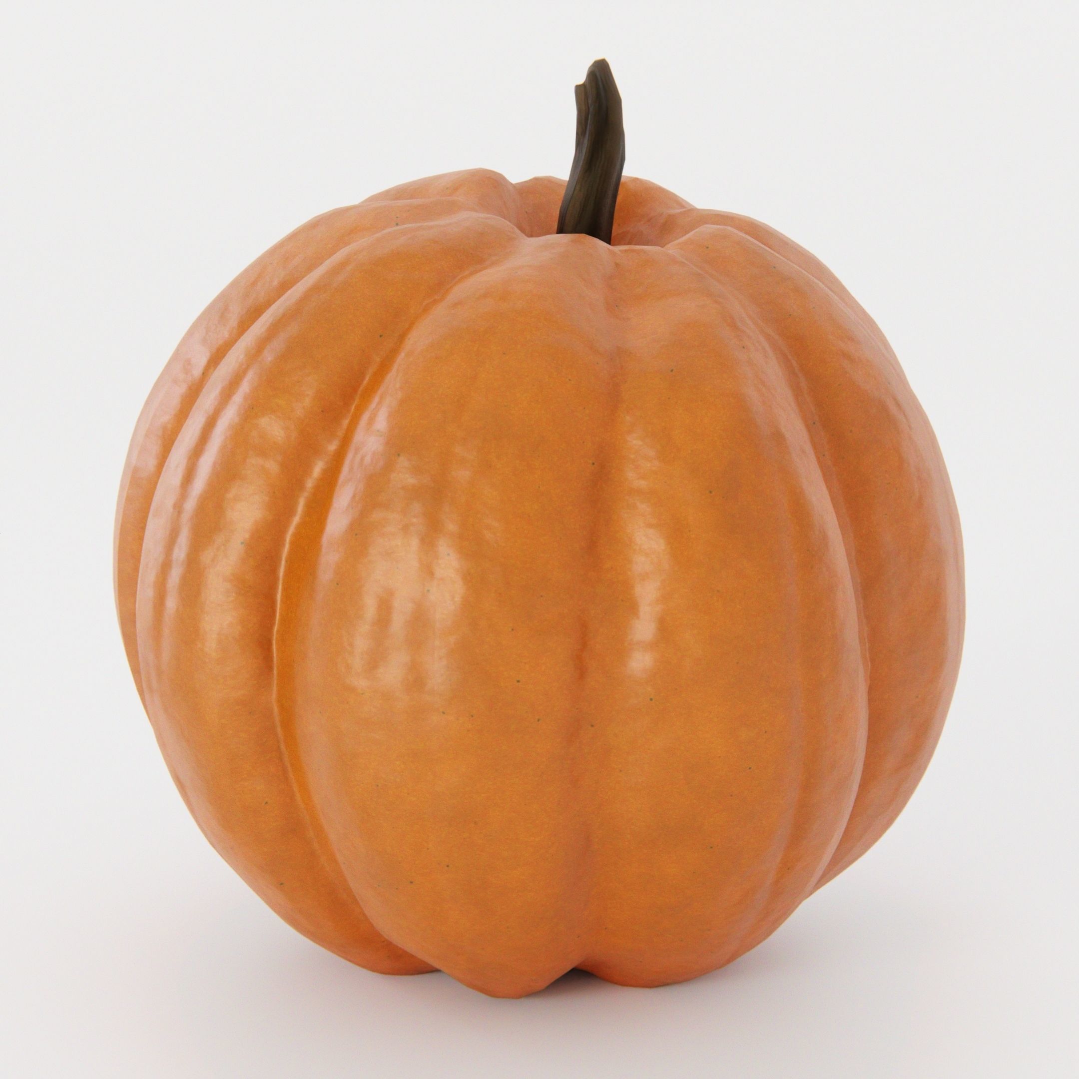 Pumpkin Pack Low-poly 3D model_6