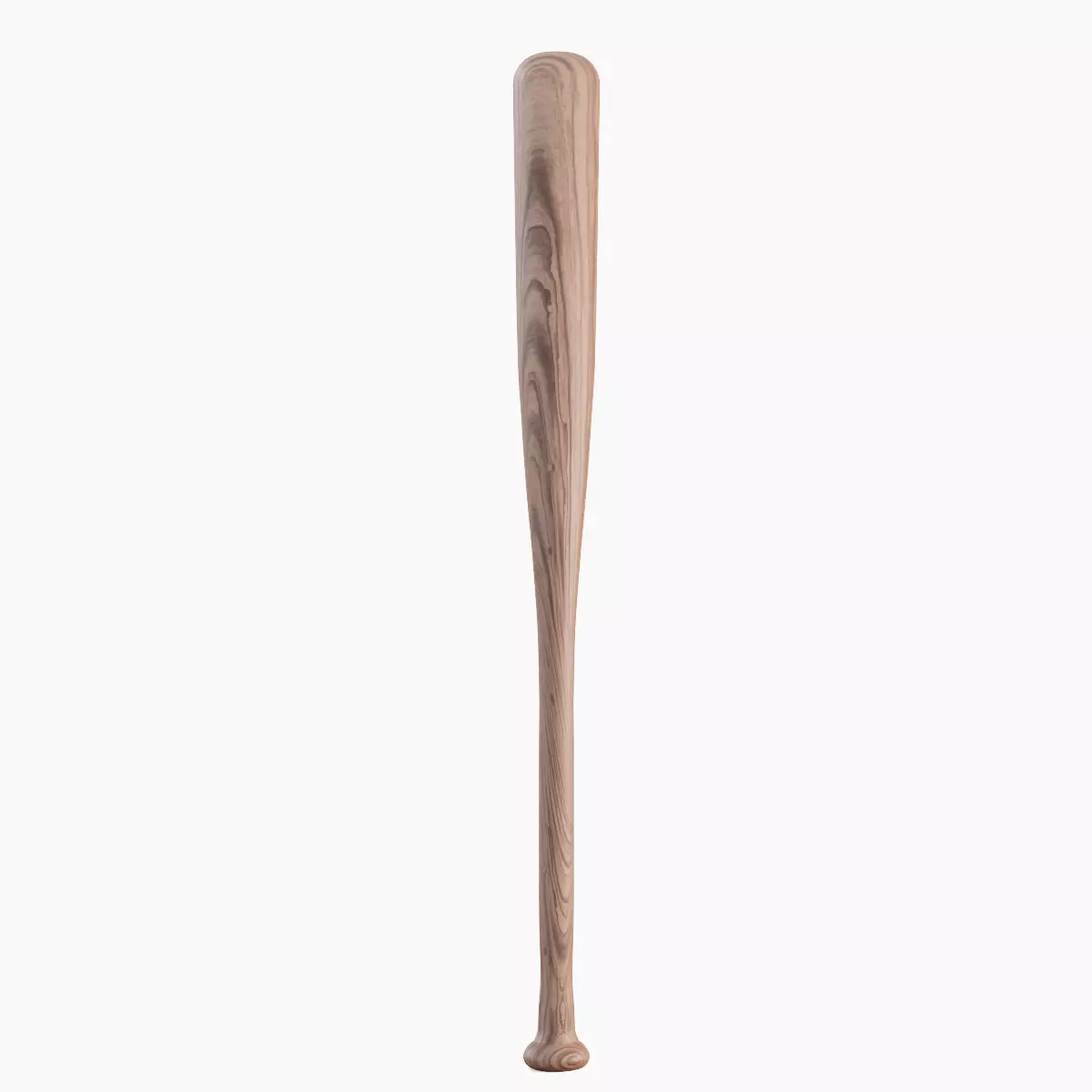 Baseball Bat Low-poly 3D model_0