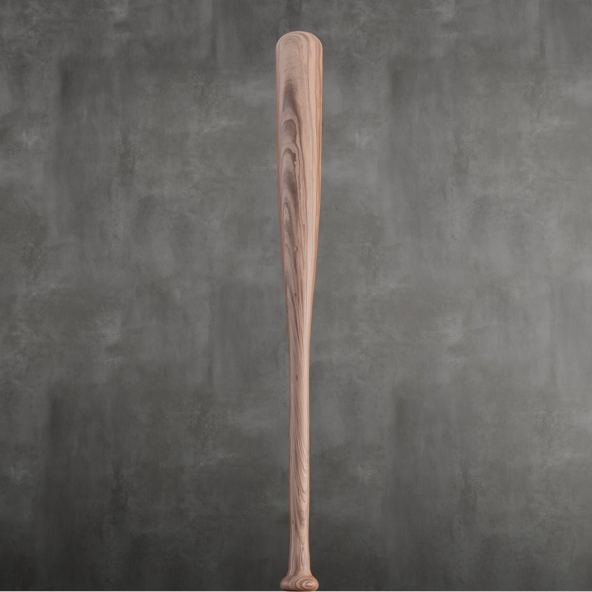 Baseball Bat Low-poly 3D model_5