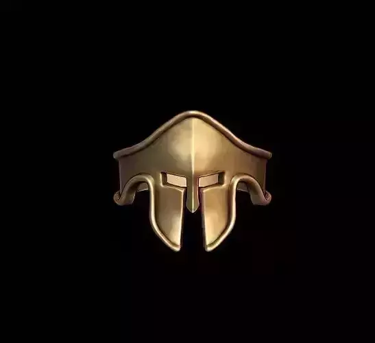 Spartan helmet ring light