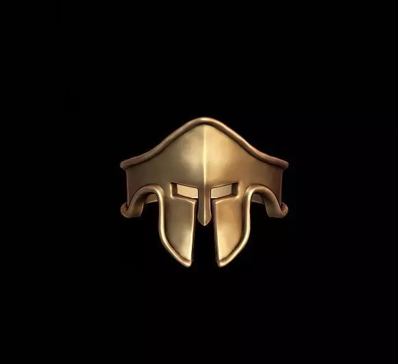 Spartan helmet ring light 3D print model
