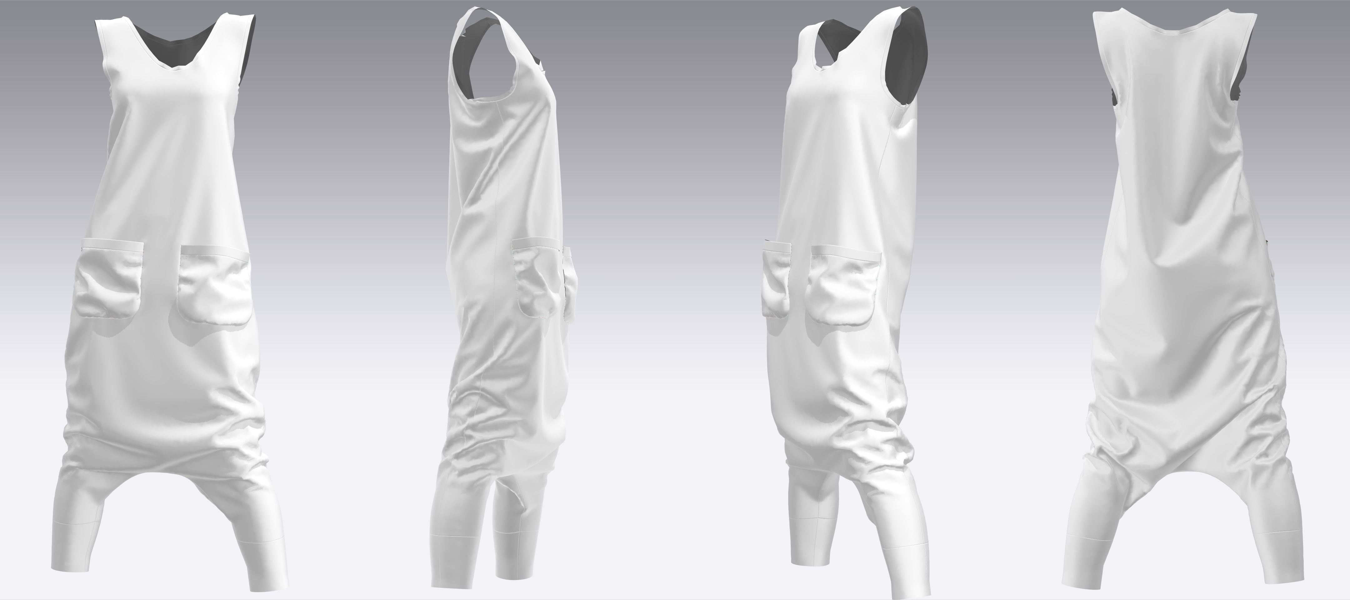 Dress Outfits MD CLO 3D zprj project files 3D model_7